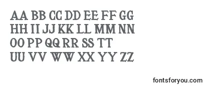 Review of the LeVoyageDansLaLune Font