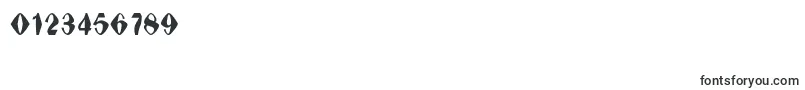 Hexadonald Font – Fonts for Numbers and Digits