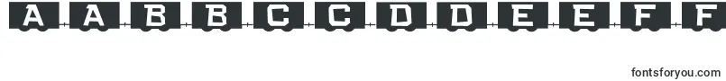Czcionka RailCarsJl – czcionki do logo