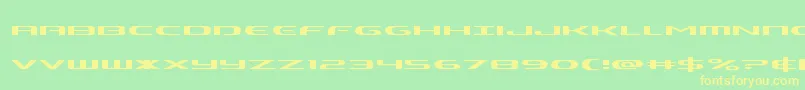 Lisätietoja Alphamenexpand-fontista Alphamenexpand-fontti – keltaiset fontit vihreällä taustalla