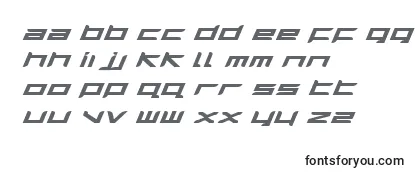 HarrierBoldExpandedItalic Font