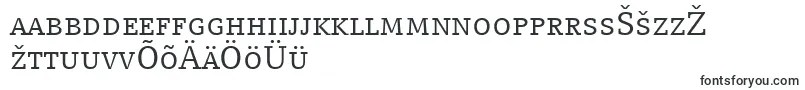 CompatilLetterLtComRegularSmallCaps-Schriftart – estnische Schriften