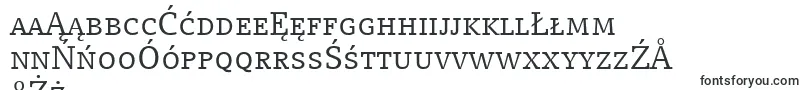 CompatilLetterLtComRegularSmallCaps-Schriftart – polnische Schriften