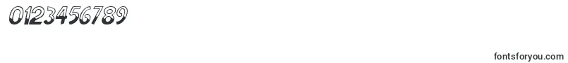 HalfbakedsskItalic Font – Fonts for Numbers and Digits