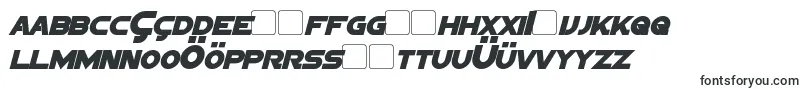 fuente SigmaFiveSansBoldItalic – Fuentes azerbaiyanas