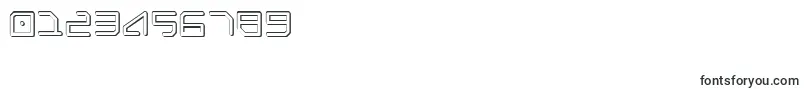 FederapolisShadow Font – Fonts for Numbers and Digits