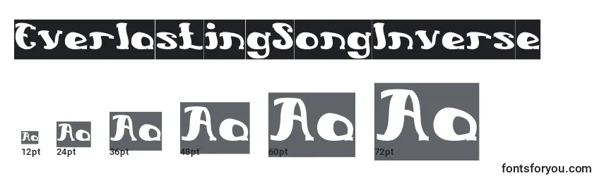 EverlastingSongInverse Font Sizes