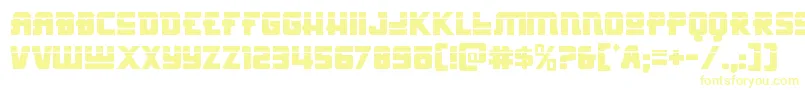 Hongkonghustlelaser Font – Yellow Fonts on White Background