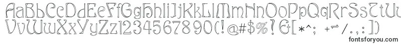 Шрифт Eddanarrow – шрифты, поддерживающие различные языки