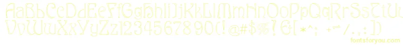 Eddanarrow Font – Yellow Fonts