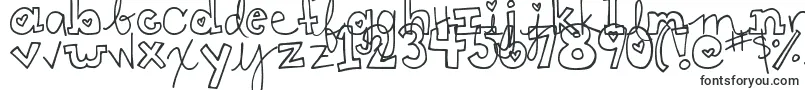 Djb2cute4u Font – Transparent Fonts