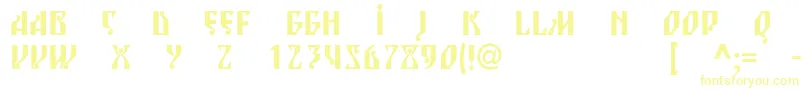 Blagovestsixc Font – Yellow Fonts