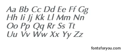 UltimaBoldItalic-fontti