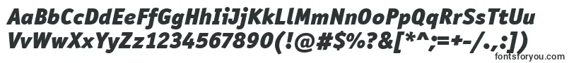 OfficinaSanItcBlackItalic Font – Fonts for PixelLab