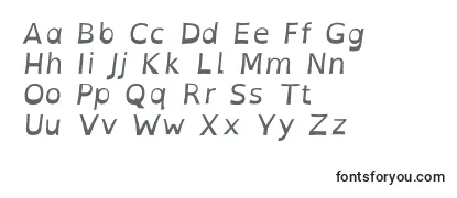 Обзор шрифта OpendyslexicaltaItalic