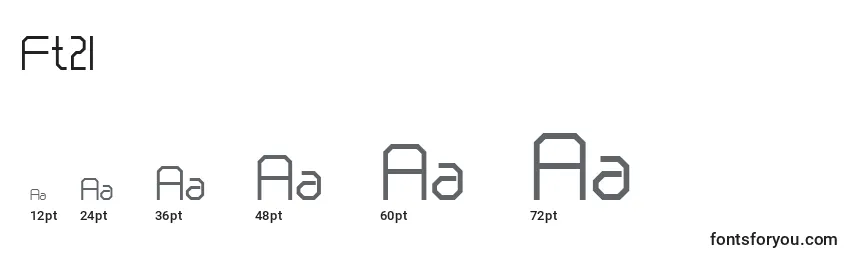 Ft21 Font Sizes