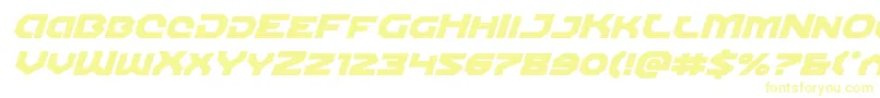 Gunnerstormexpandital Font – Yellow Fonts