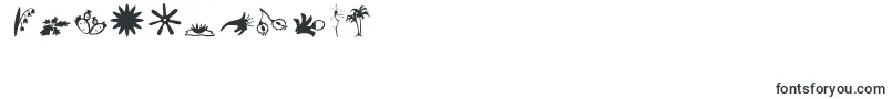 Plants Font – Fonts for Numbers and Digits