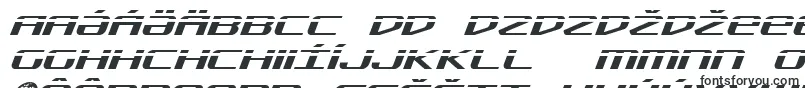 Шрифт SdfLaserItalic – словацкие шрифты