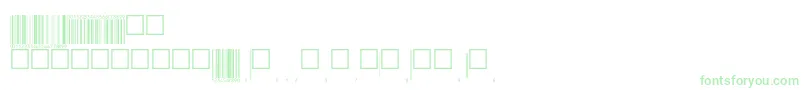 Eanbwrp72ttNormal-Schriftart – Grüne Schriften auf weißem Hintergrund