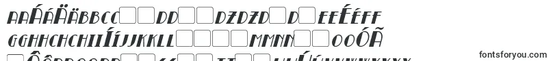 BroadmoorItalic-fontti – slovakian fontit