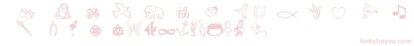Charmingsymbols Font – Pink Fonts