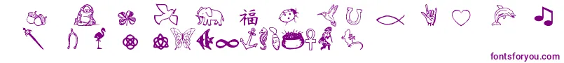 Charmingsymbols Font – Purple Fonts
