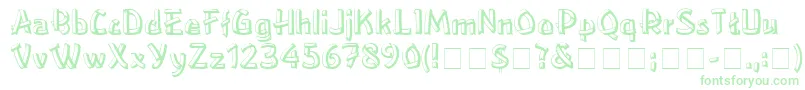 HomeboyDisplaySsi Font – Green Fonts