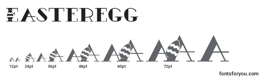 Размеры шрифта Easteregg