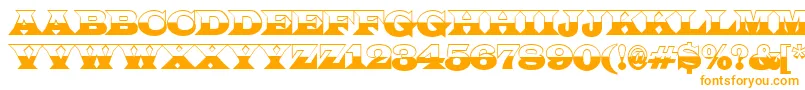 More about LatinotitulbwRegular Font LatinotitulbwRegular Font – Orange Fonts on White Background
