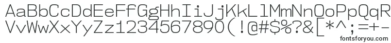 Шрифт Nk57MonospaceNoLt – классические шрифты