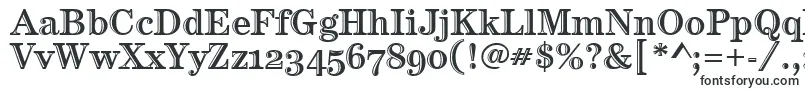 CenturyHtldOsItcTt Font – Multiline Fonts
