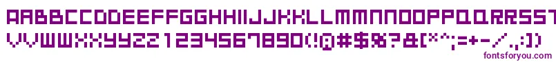 Goodbyedespair Font – Purple Fonts on White Background