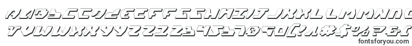 Gyrfalcon3DItalic-Schriftart – Schriftarten, die mit G beginnen