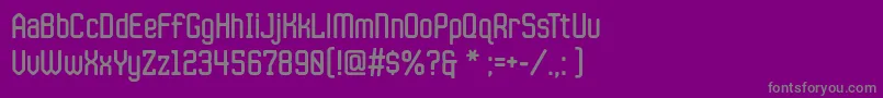 Шрифт JlsdatagothiccNc – серые шрифты на фиолетовом фоне