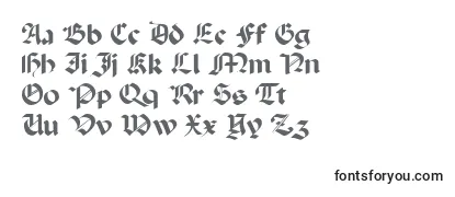 GothicrusBold フォントのレビュー