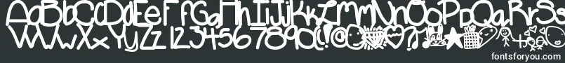 Шрифт Fonty – белые шрифты