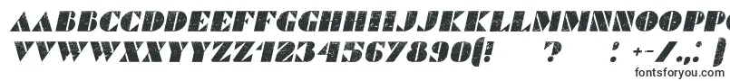 CommandersGrungedItalic Font – Fonts for PixelLab