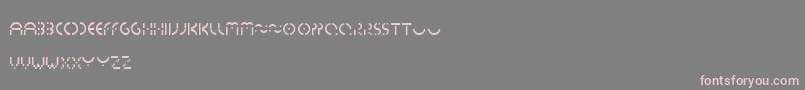 Essedicom Font – Pink Fonts on Gray Background