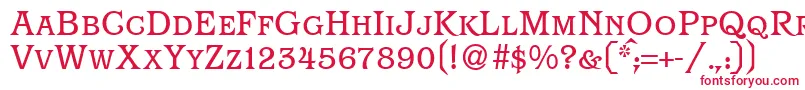 ParagonsmcRegularDb Font – Red Fonts