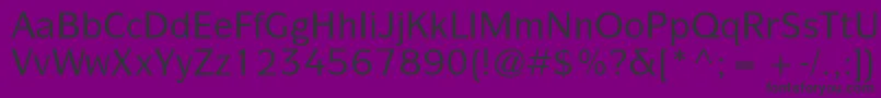 フォントItcsymbolstdMedium – 紫の背景に黒い文字