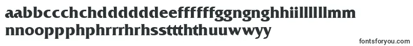Шрифт AgfriquerBold – валлийские шрифты
