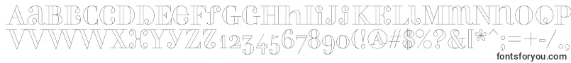フォントPerlaalternate ffy – 古代の文字
