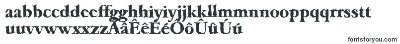 GarfeldrandomXbold-Schriftart – friesische Schriften