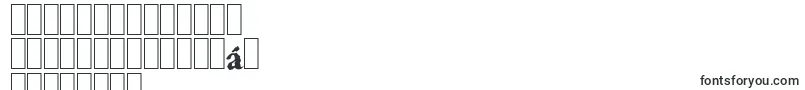 GarfeldrandomXbold-fontti – khmerin fontit