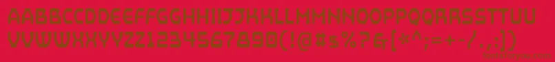 Lisätietoja MainframeSpore-fontista MainframeSpore-fontti – ruskeat fontit punaisella taustalla