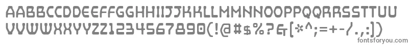フォントMainframeSpore – 灰色のフォント