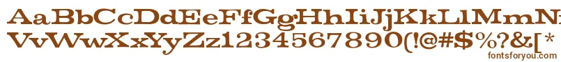 MistersinatraRegular-fontti – ruskeat fontit