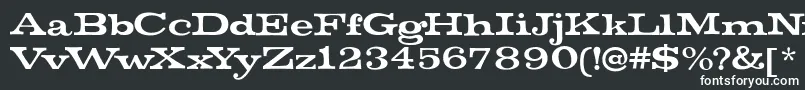 Шрифт MistersinatraRegular – белые шрифты