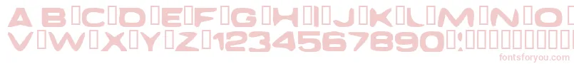 Шрифт DaggmaskNormal – розовые шрифты
